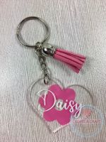 Personalised Tassel Keyring