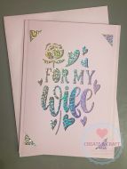 For My Wife Card