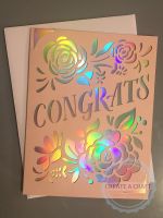 Roses Congrats Card