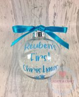 First Christmas Bauble
