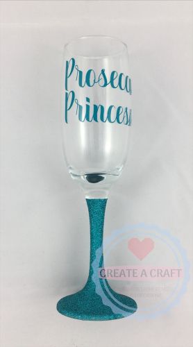 Personalised Glitter Flute