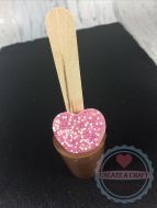 Heart Hot Chocolate Stirrer
