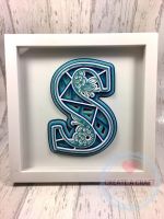 3D Letter Frame