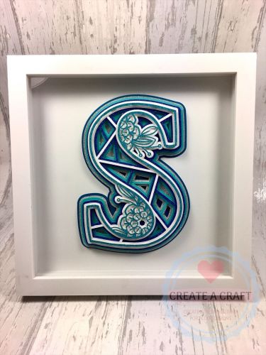3D Letter Frame