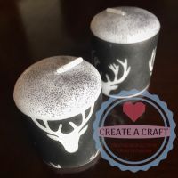 Stag Head Votive Candle