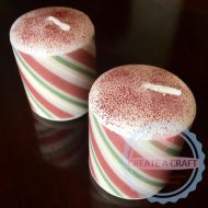 Stripe Votive Candle
